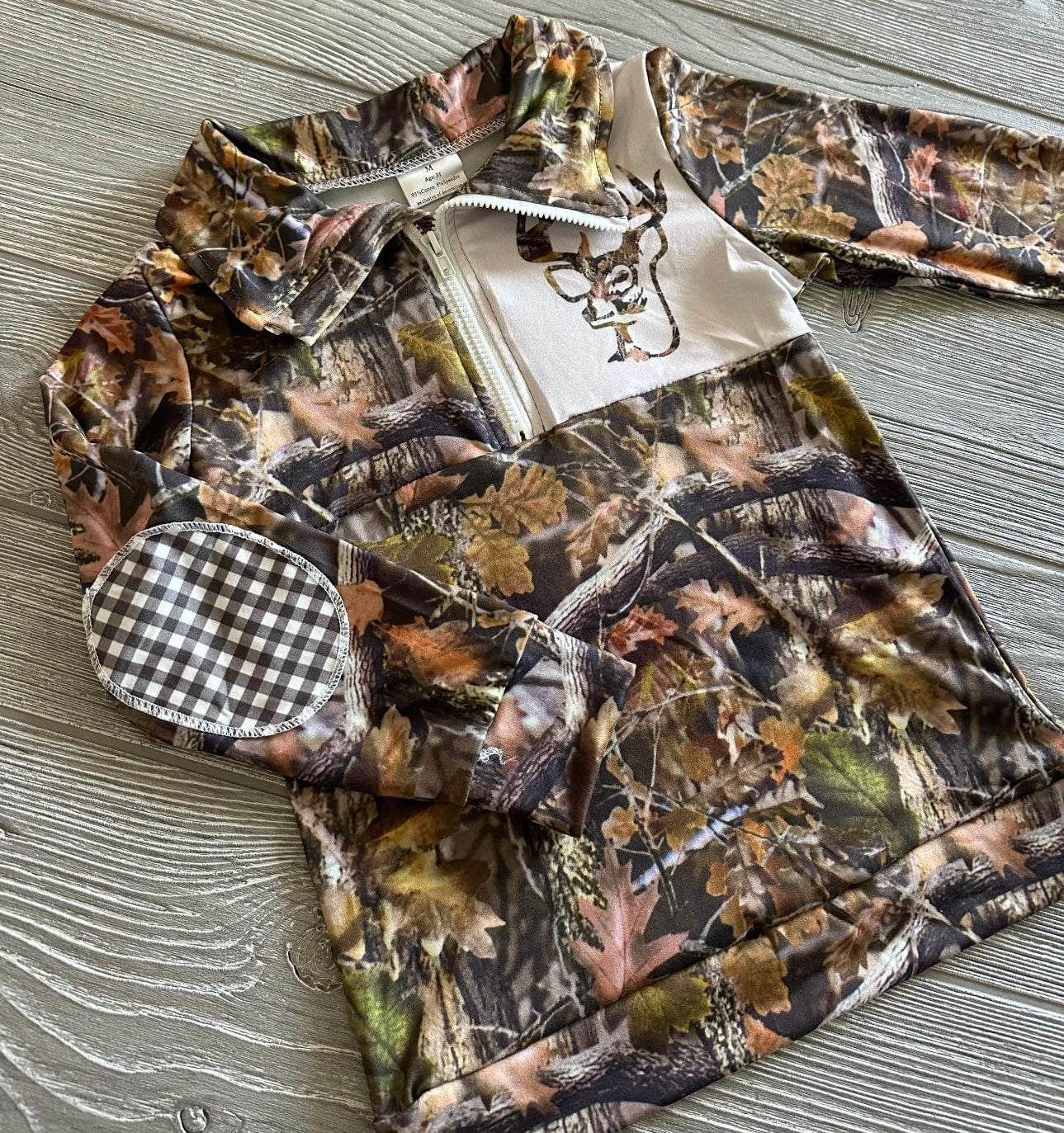 Camo Deer Pullover
