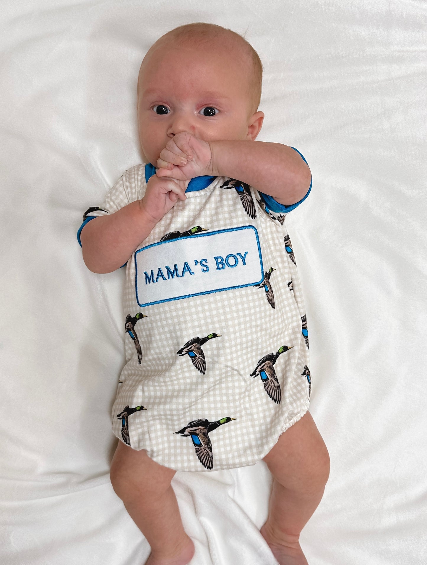 Plaid Duck Mama’s Boy