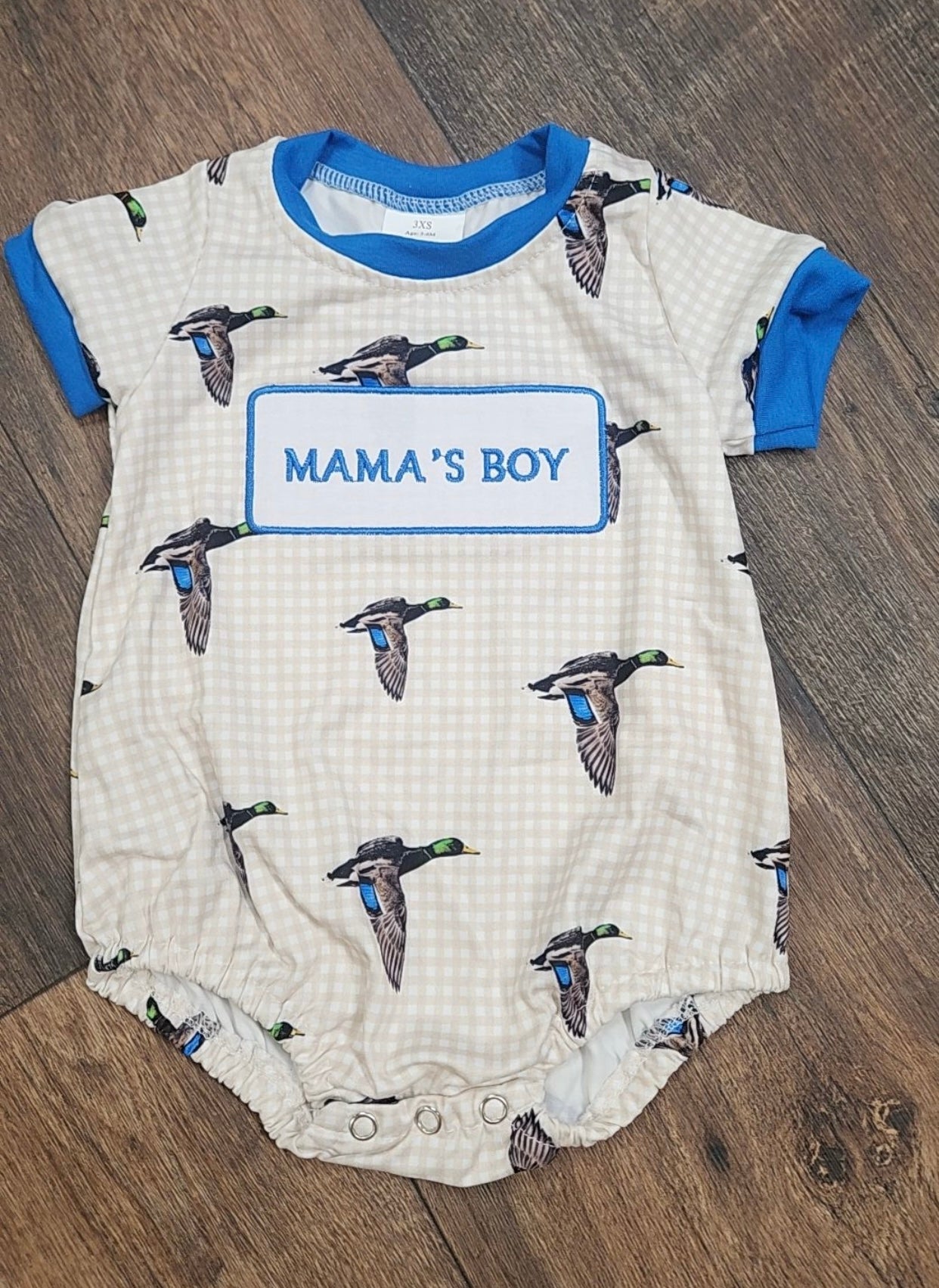 Plaid Duck Mama’s Boy