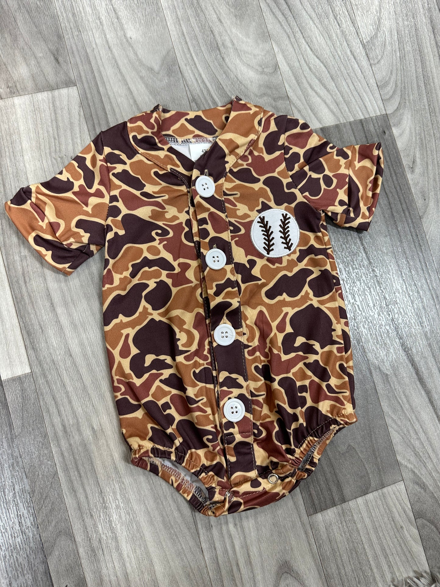 Camo Baseball Jersey
