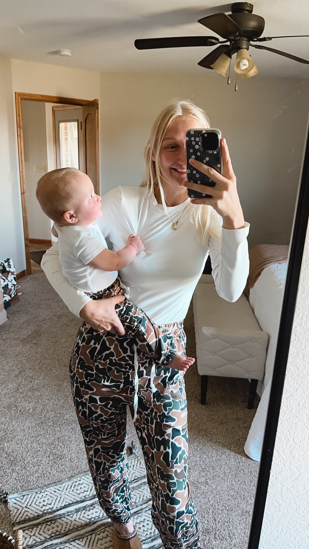 Mommy & Me Kids Camo Joggers