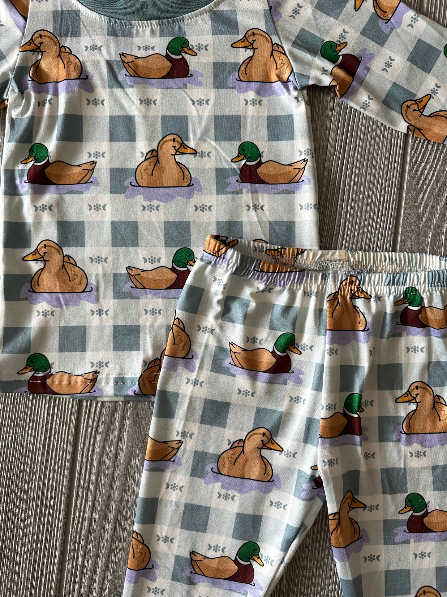 Plaid Duck 2 Piece