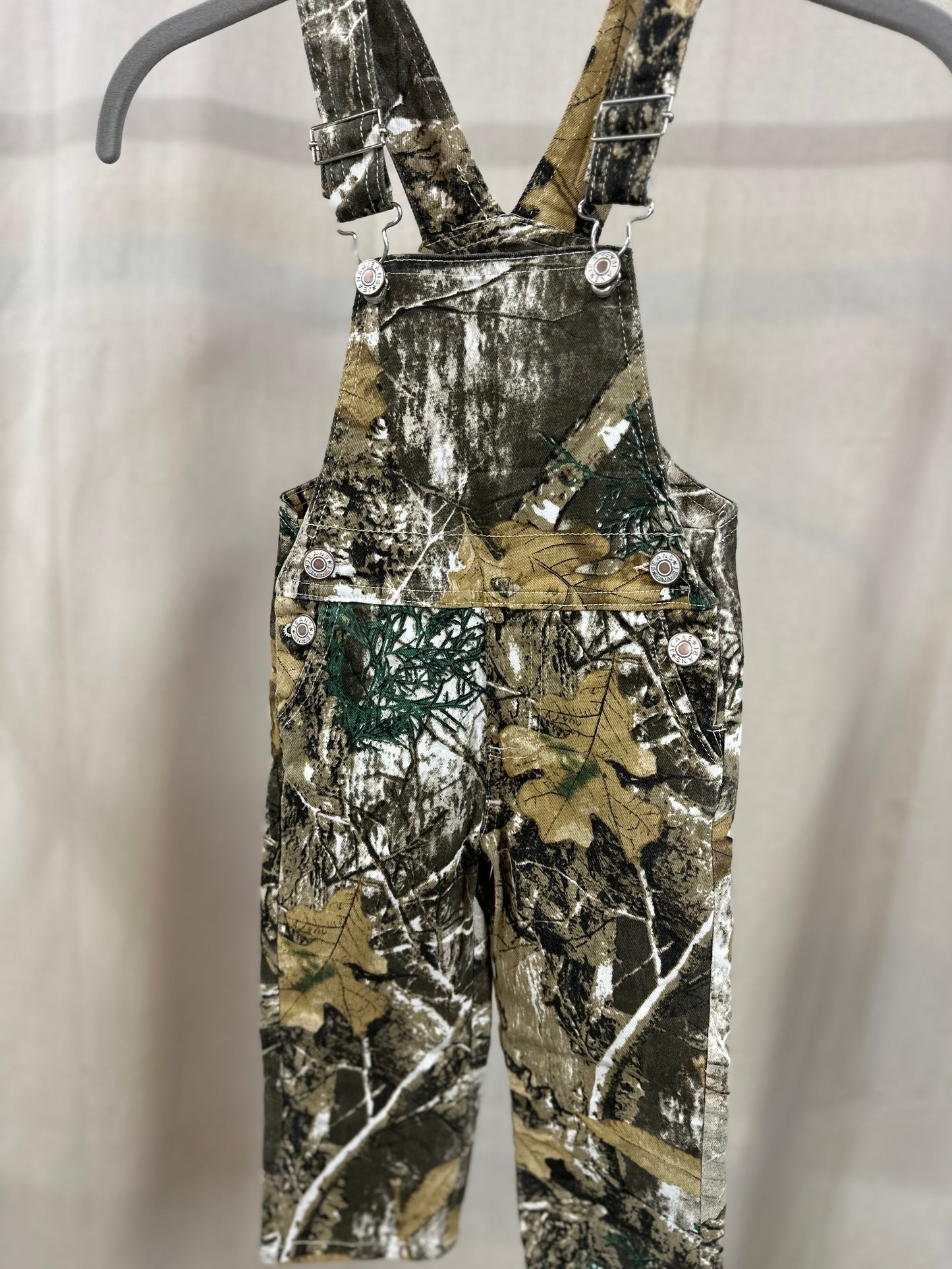 OG Camo Denim Overalls