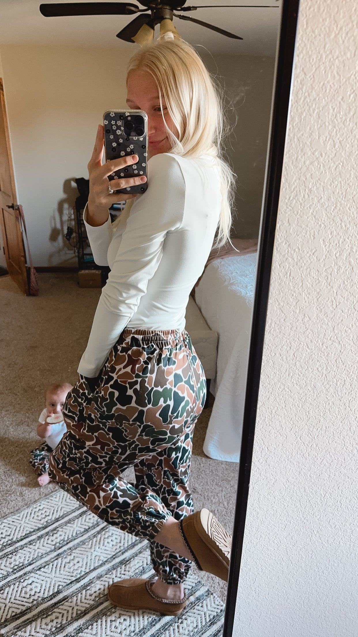 Mommy & Me Dark Camo Joggers