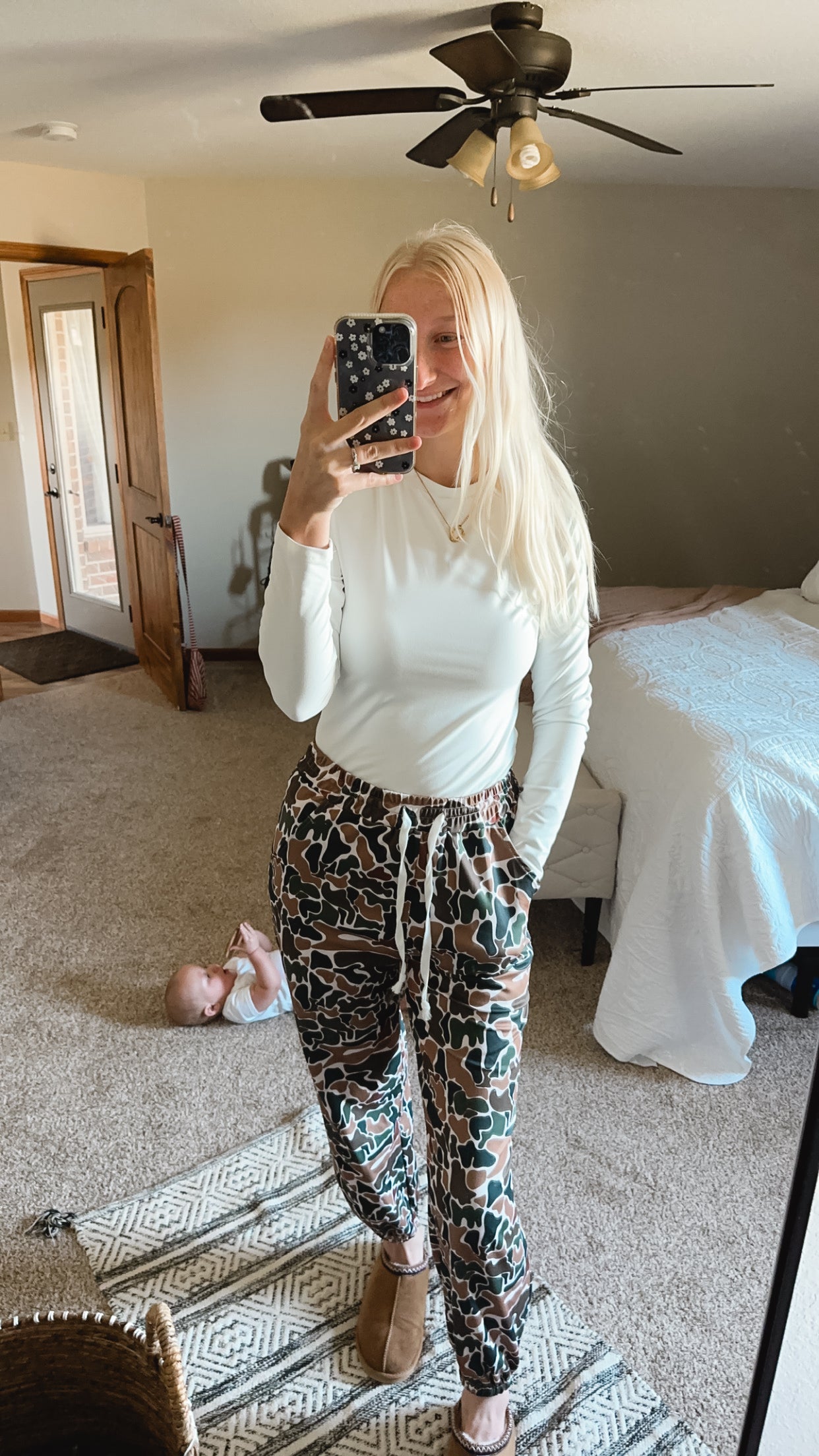 Mommy & Me Dark Camo Joggers