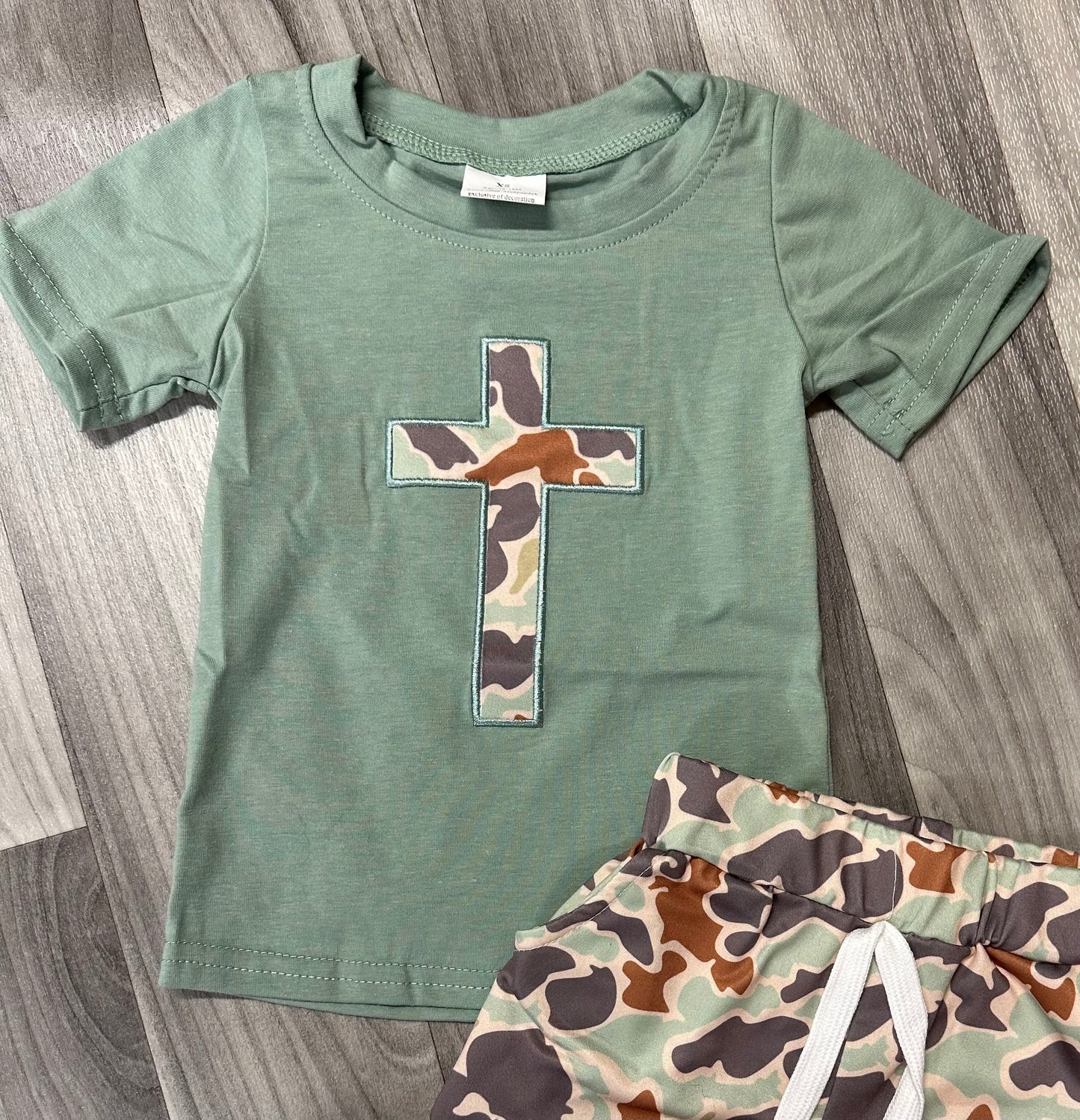 Camo Cross Shirt Only