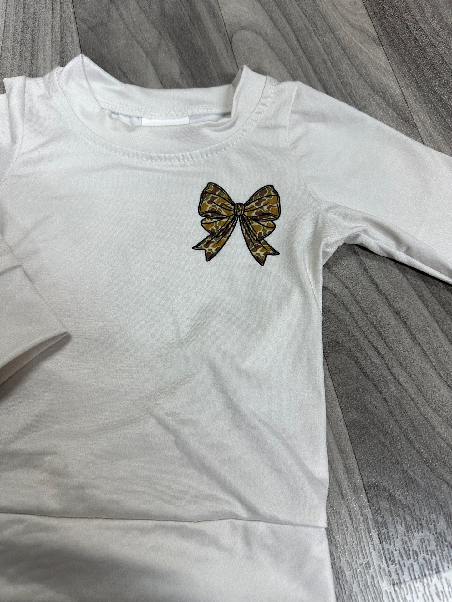 Camo Bow Longsleeve