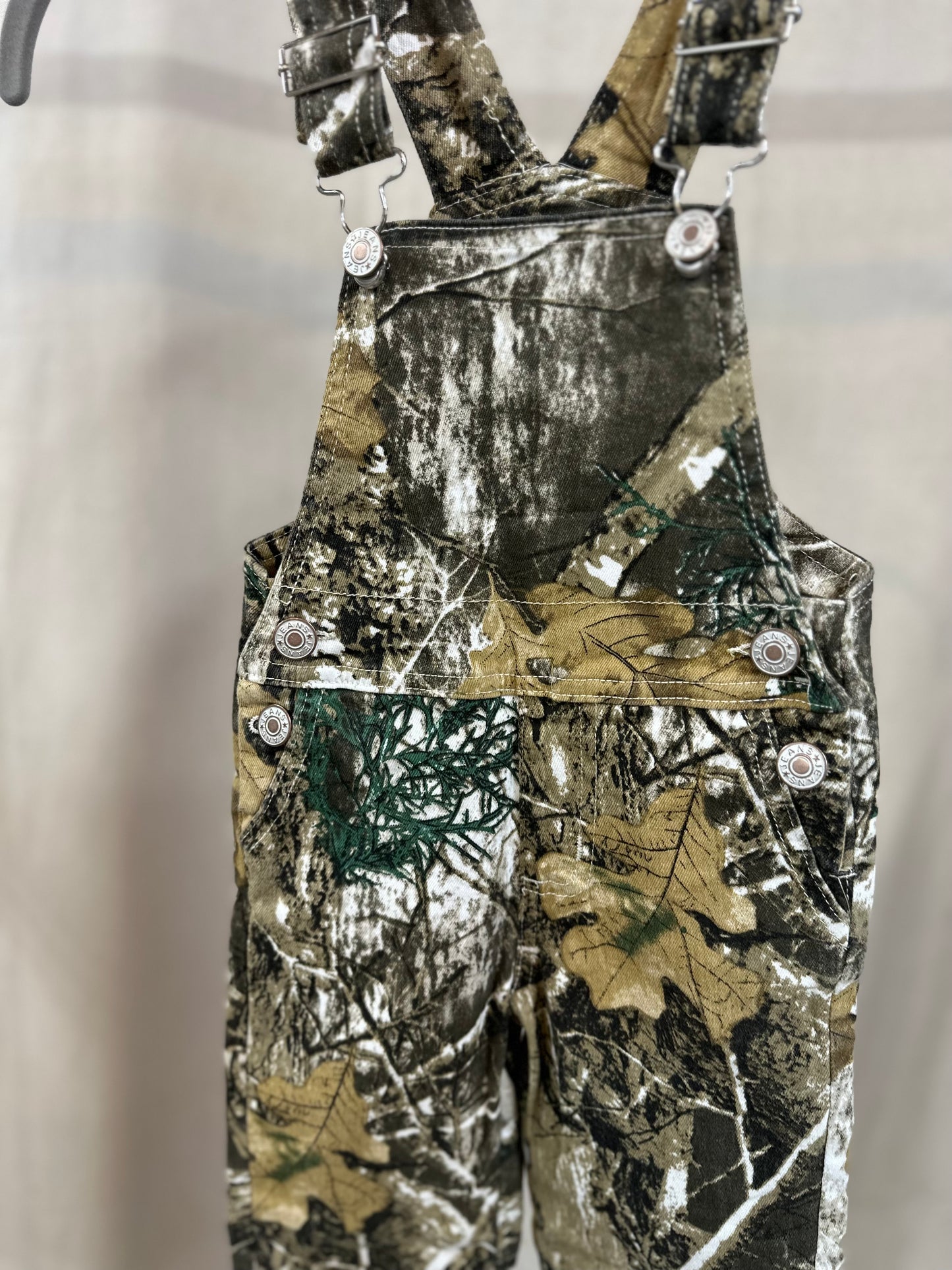 OG Camo Denim Overalls