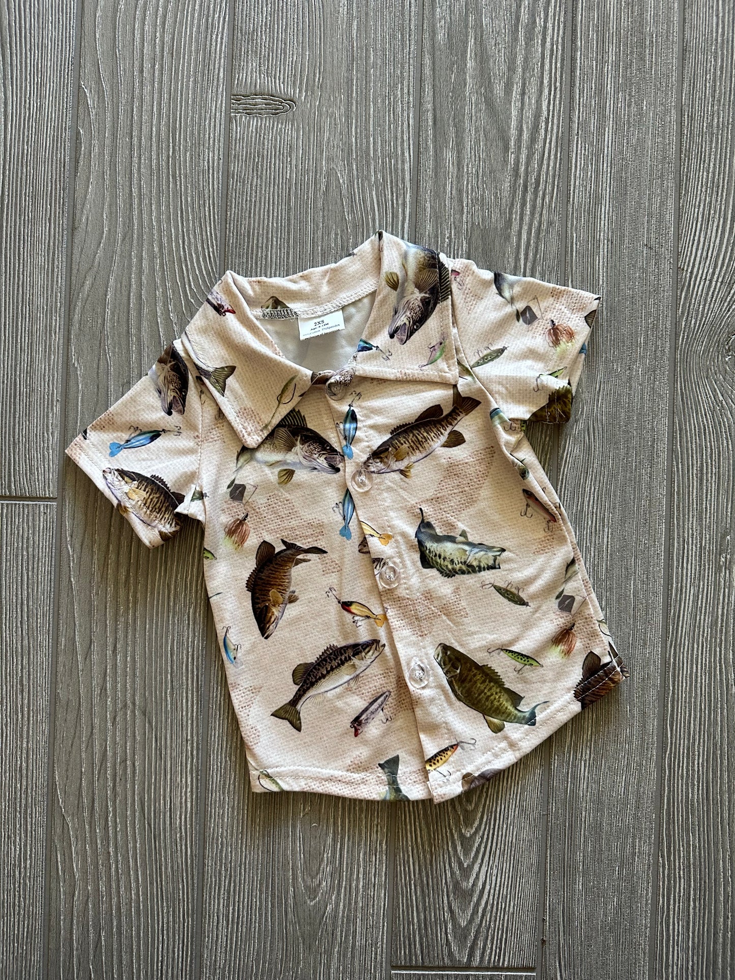 Fish Button Up