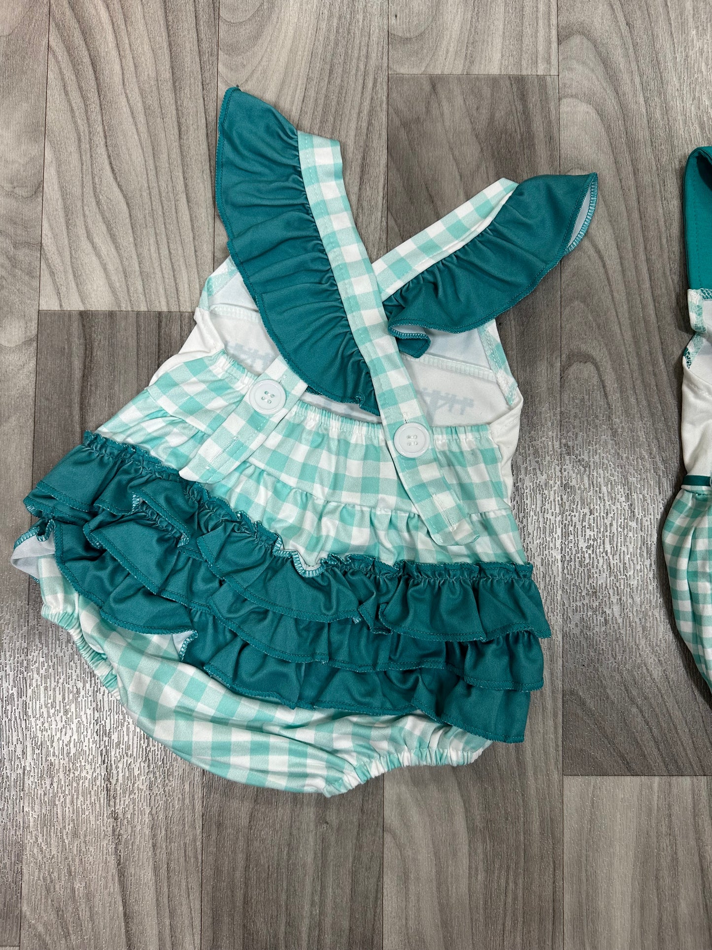 Girls Lineman Romper