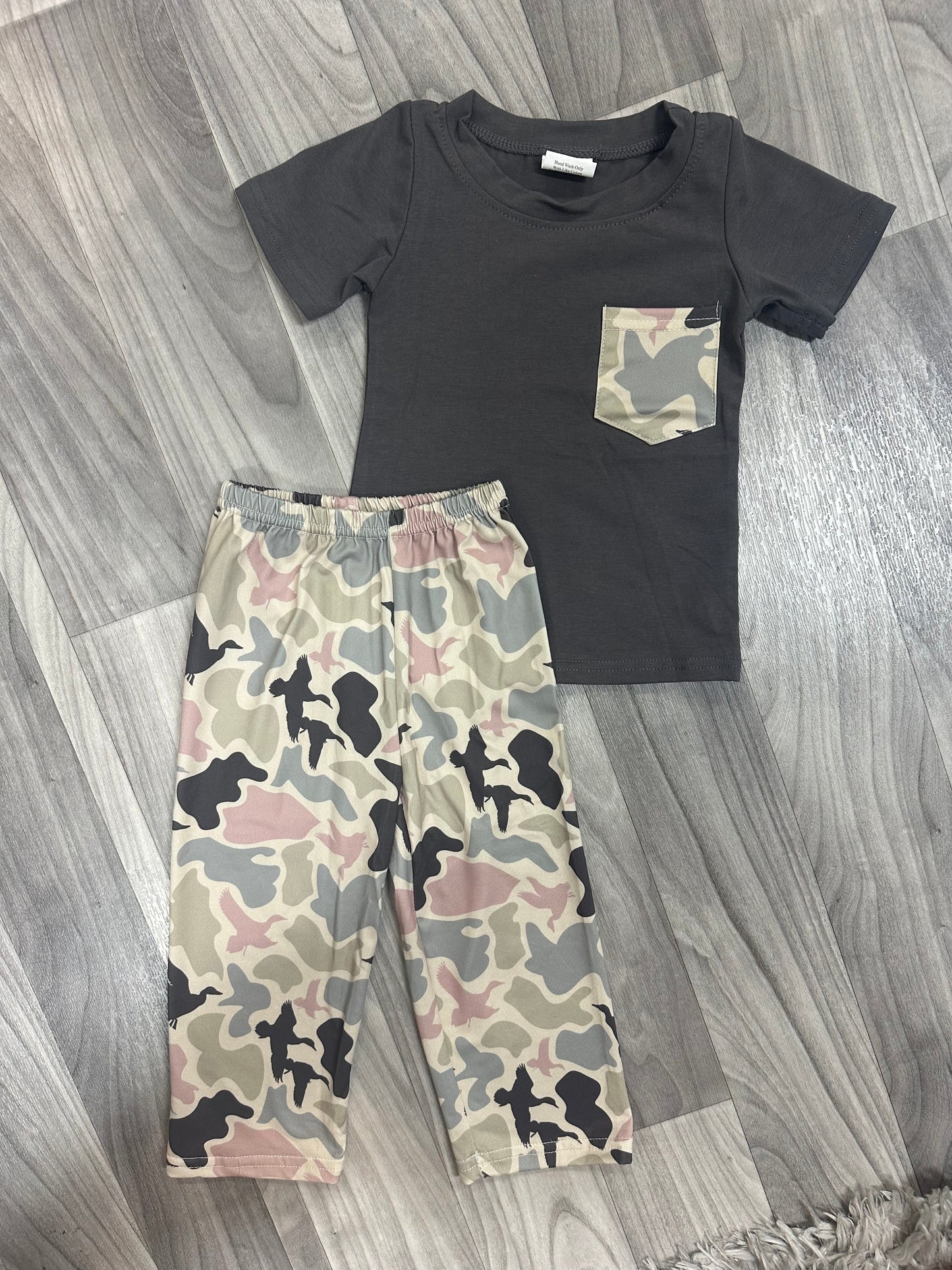 Camo Duck Pants Set