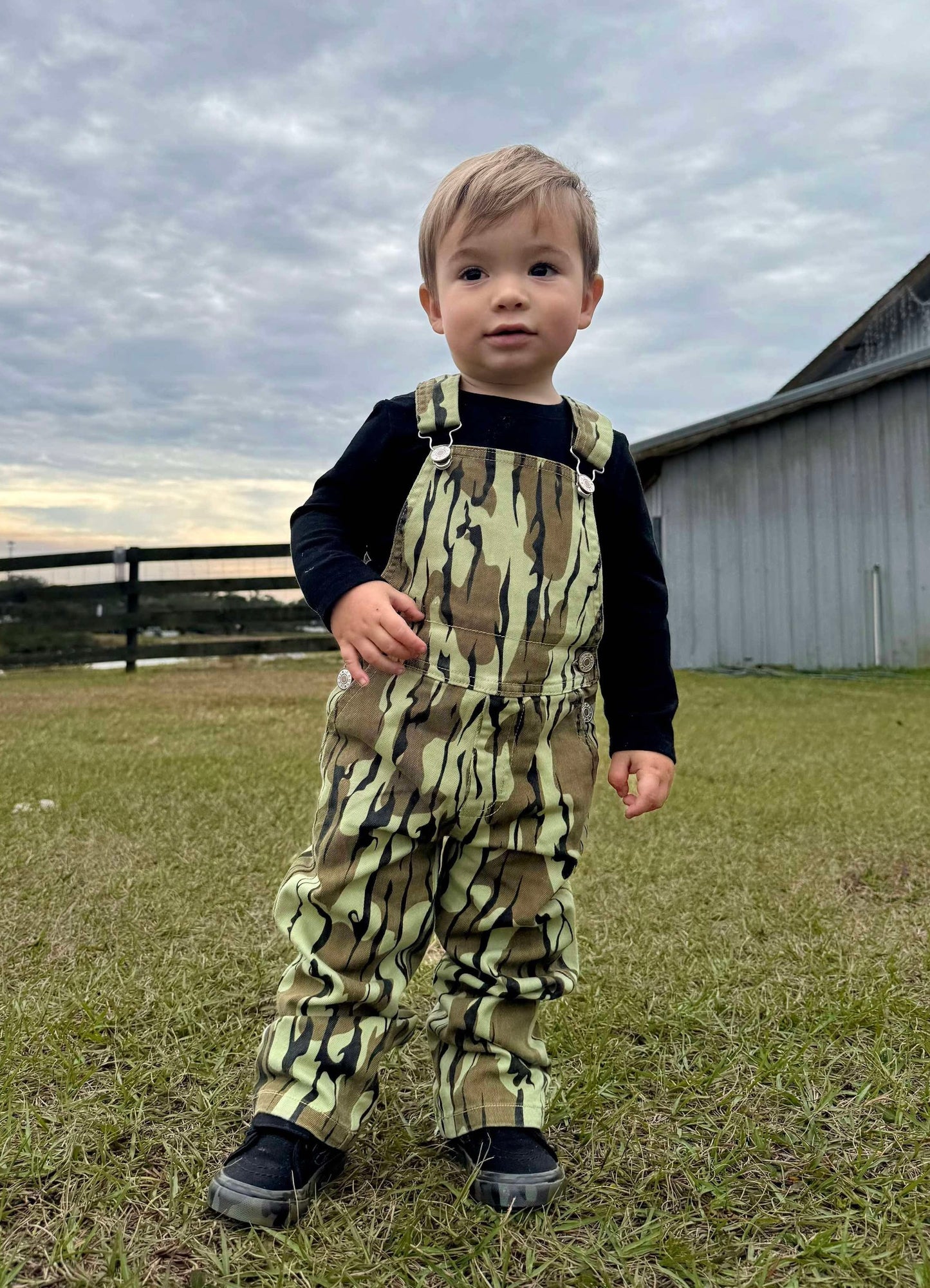 Elliott’s Denim Overalls