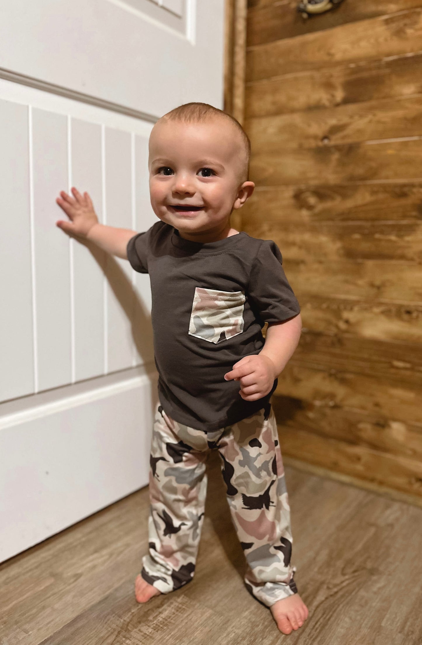 Camo Duck Pants Set