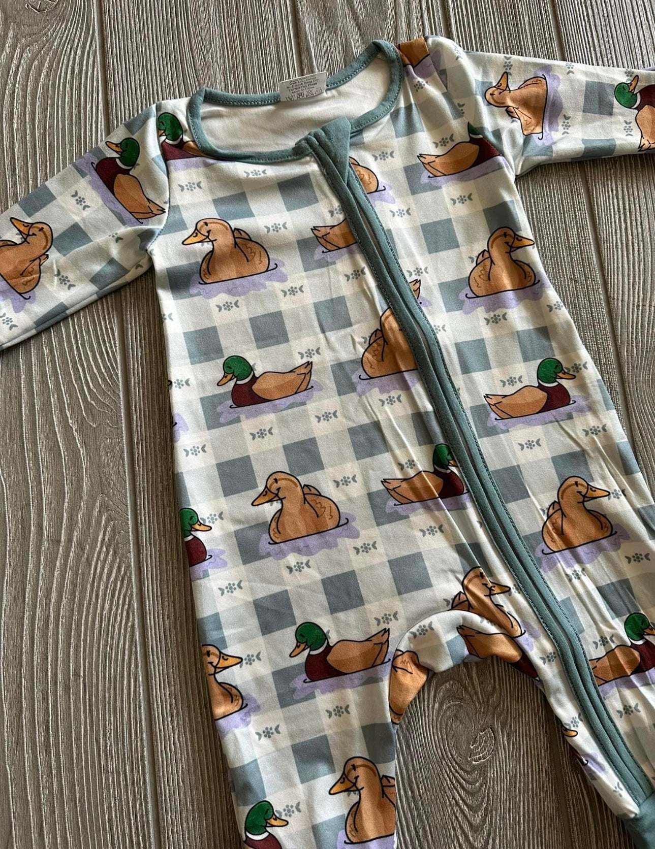 Plaid Duck Sleeper