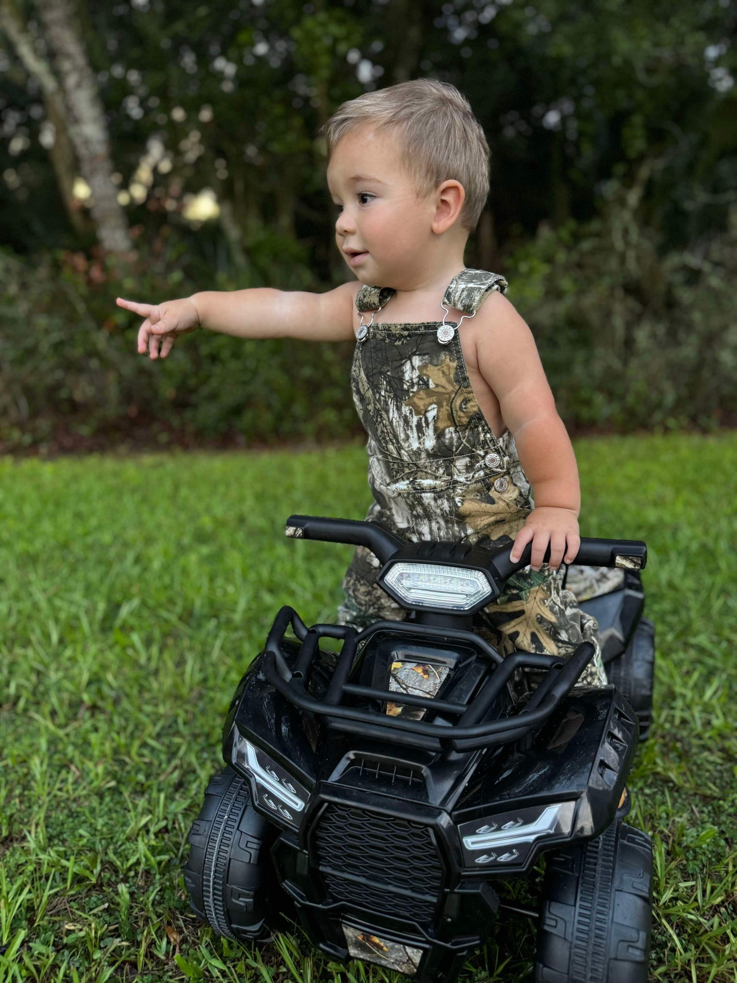 OG Camo Denim Overalls
