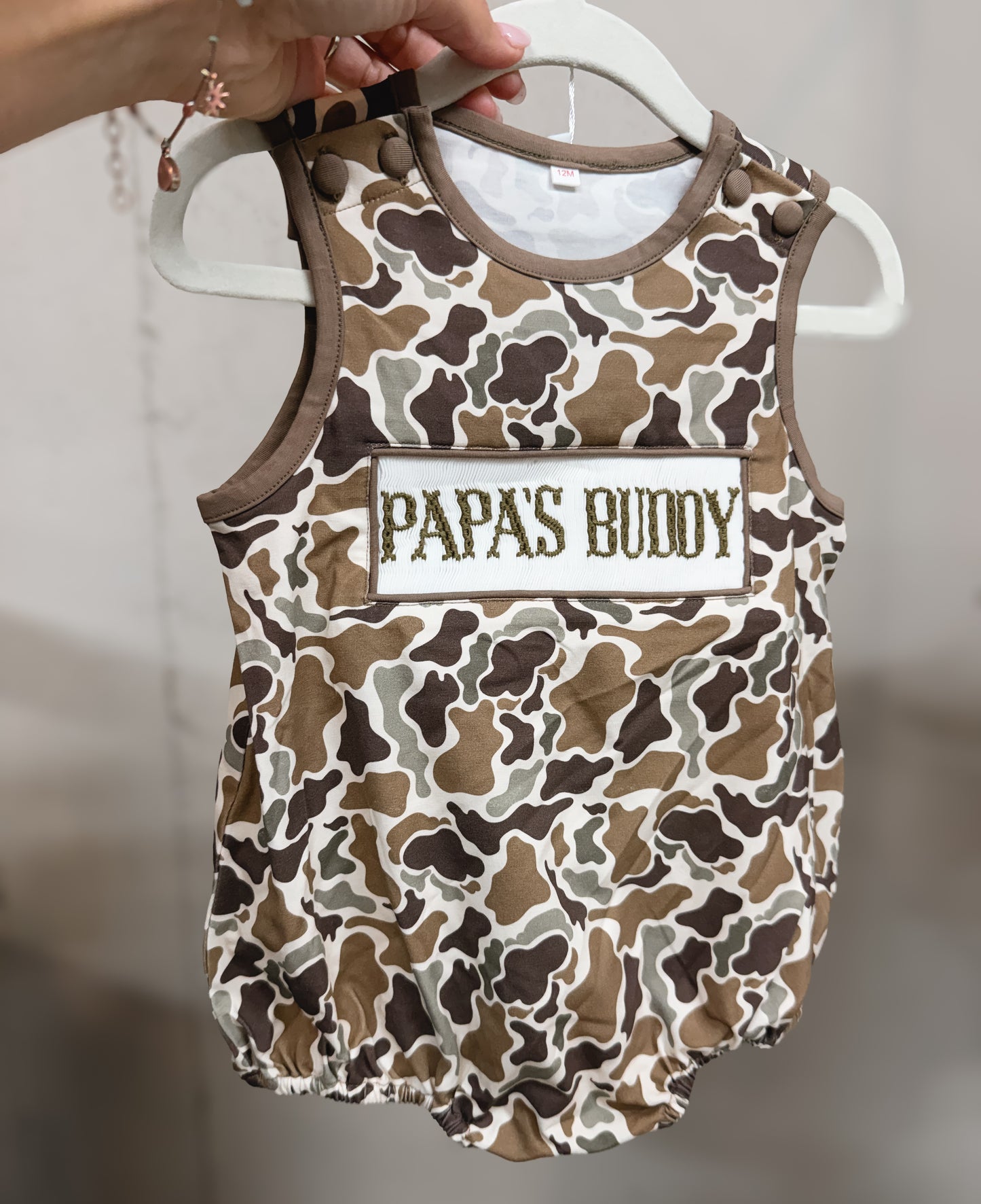 Smocked Papas Buddy