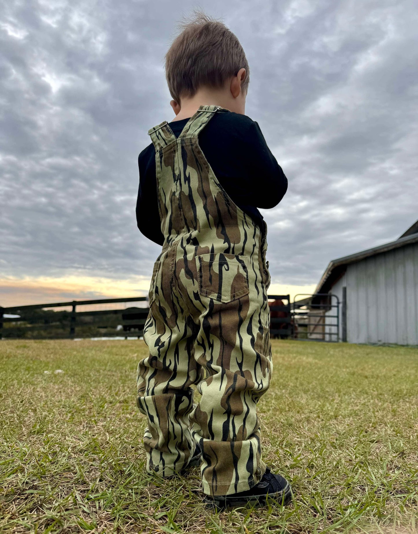 Elliott’s Denim Overalls