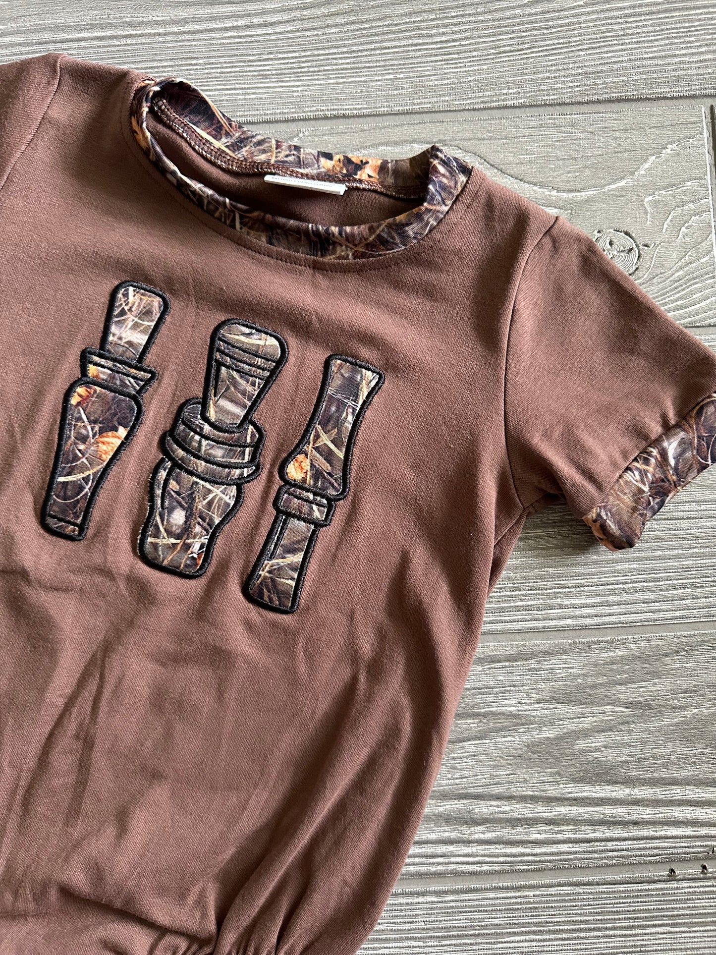 Camo Embroidered Duck Call