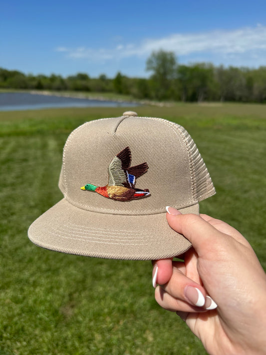 Tan Mallard Hat
