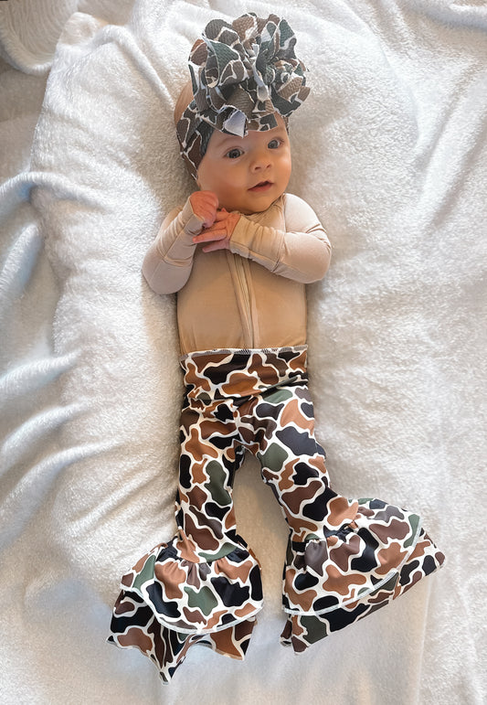 Deer Camo Bellbottoms