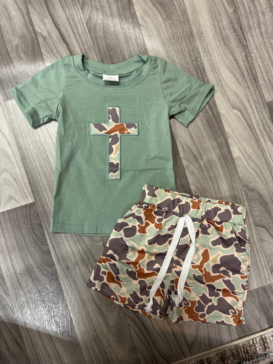 Camo Cross Set
