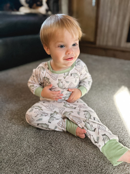 Fishing Pajama 2 Piece