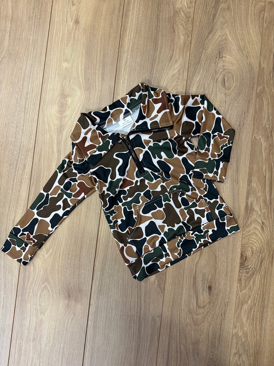 Kids Dark Camo Pullover (Mommy & Me Matching)