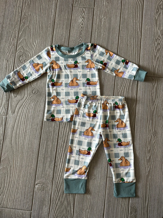 Plaid Duck 2 Piece