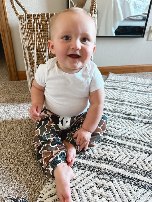 Mommy & Me Kids Camo Joggers