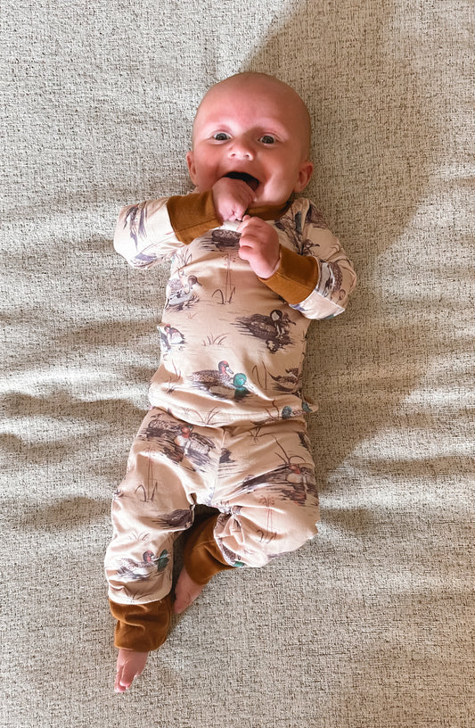 Tan Duck 2 piece