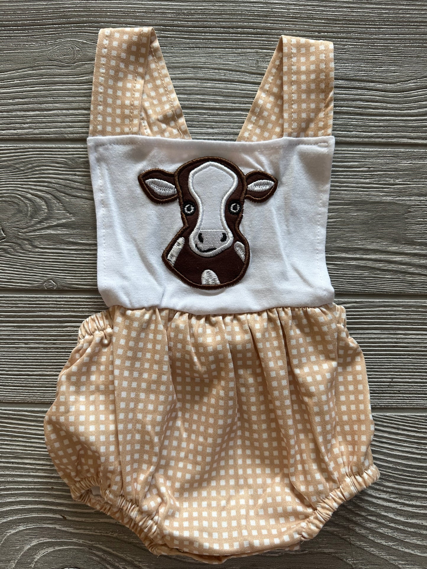Plaid Cow Bubble