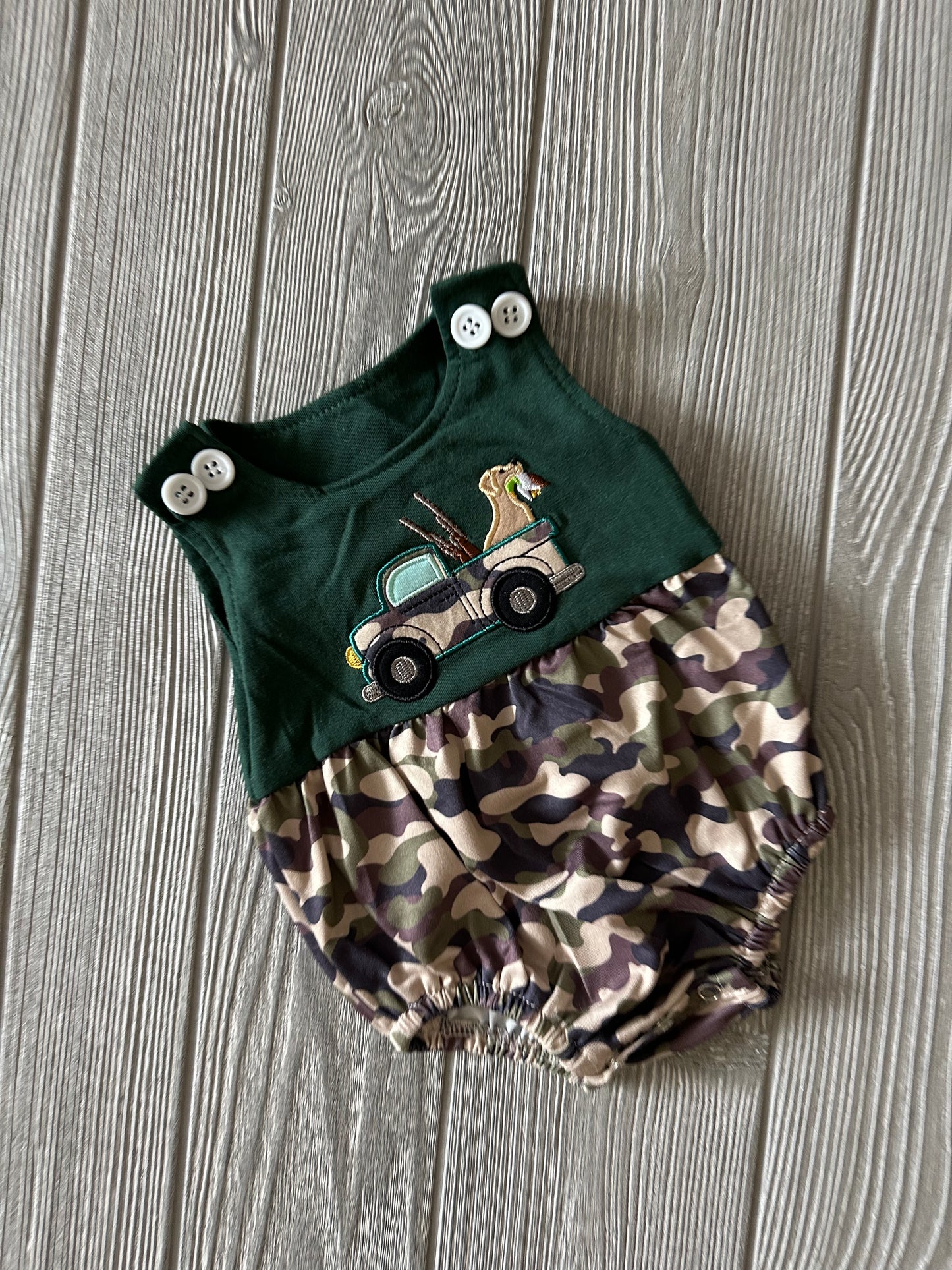 Camo Hunting Romper
