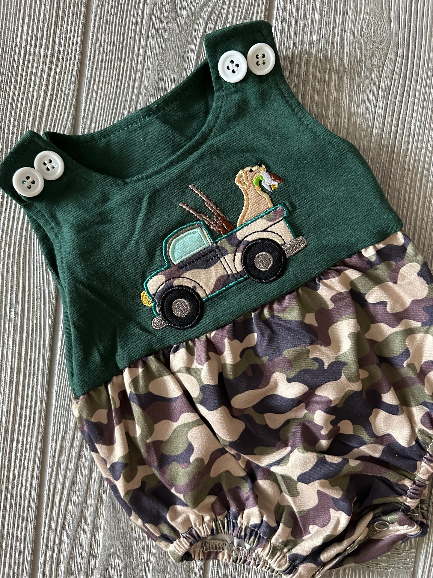 Camo Hunting Romper