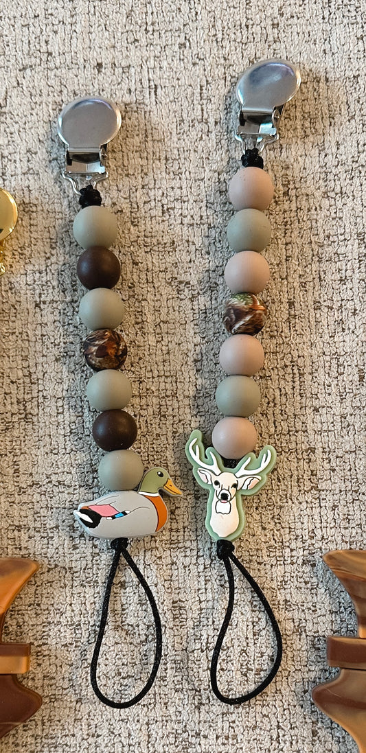 Duck/Deer Binky Clip
