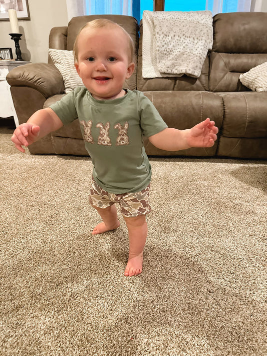 Easter Camo Bunny Set