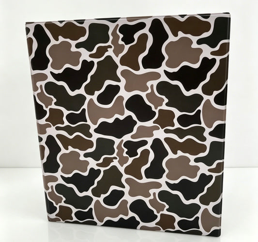 Camo 3 ring Binder 1.5 inch