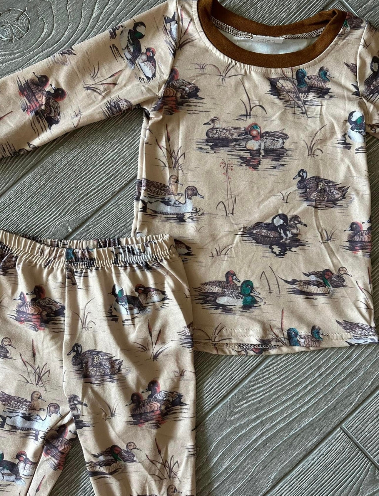 Tan Duck 2 piece