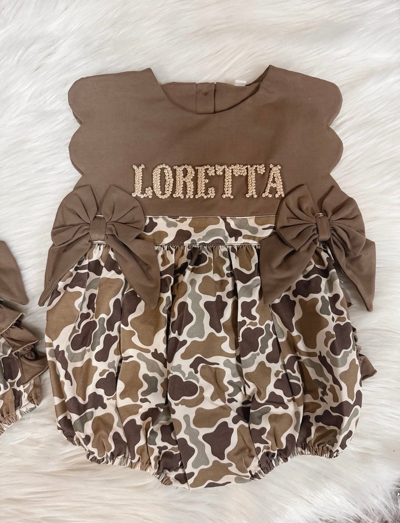 Brown Top Smock Preorder