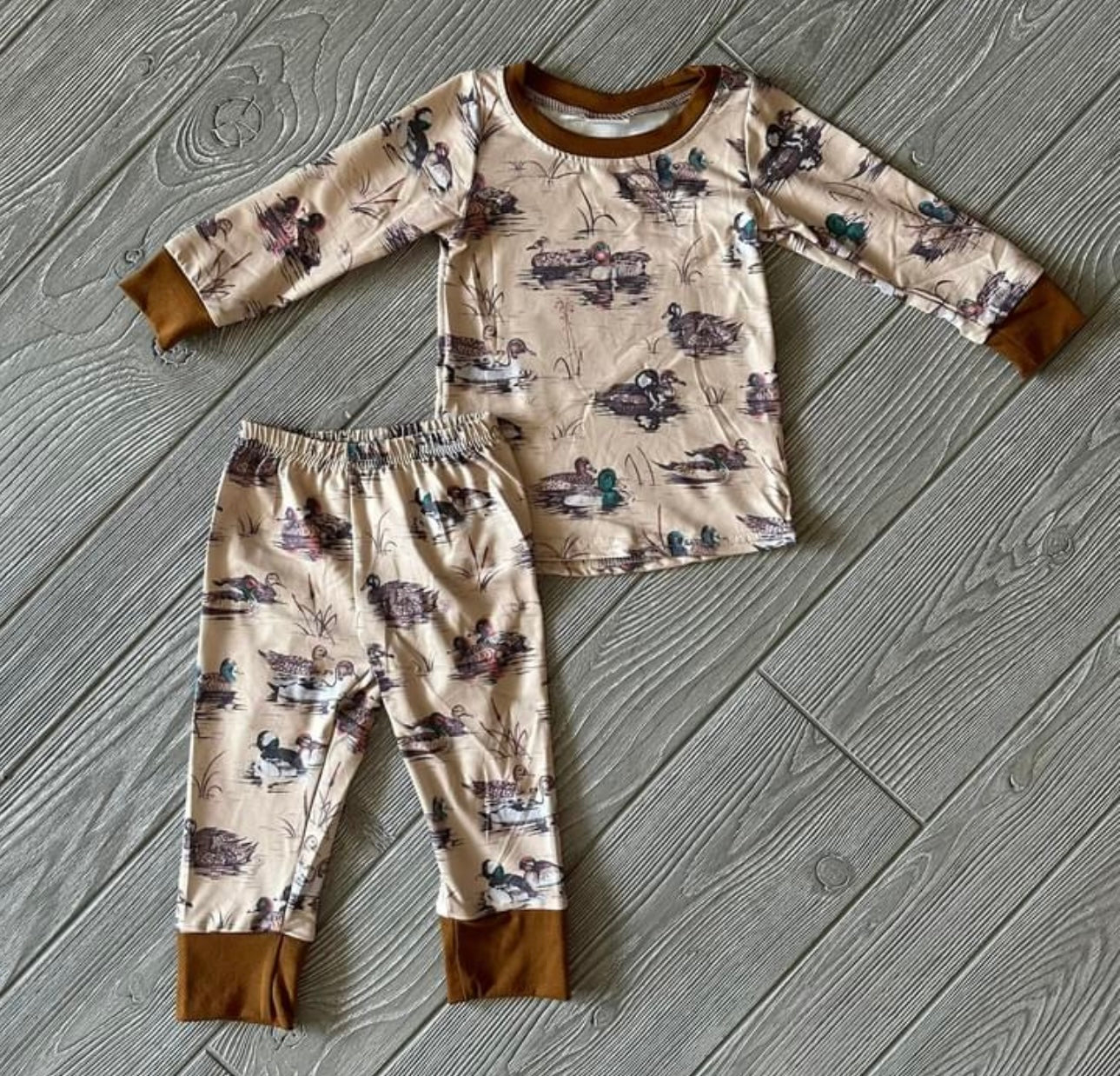 Tan Duck 2 piece