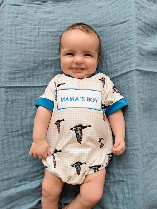 Plaid Duck Mama’s Boy