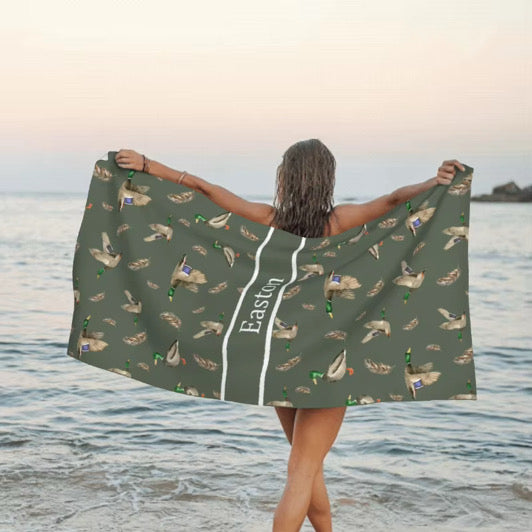 Custom Beach Towel